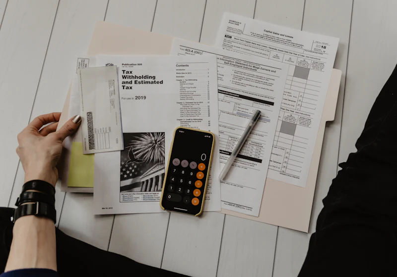 Análisis de documentos de crédito con calculadora